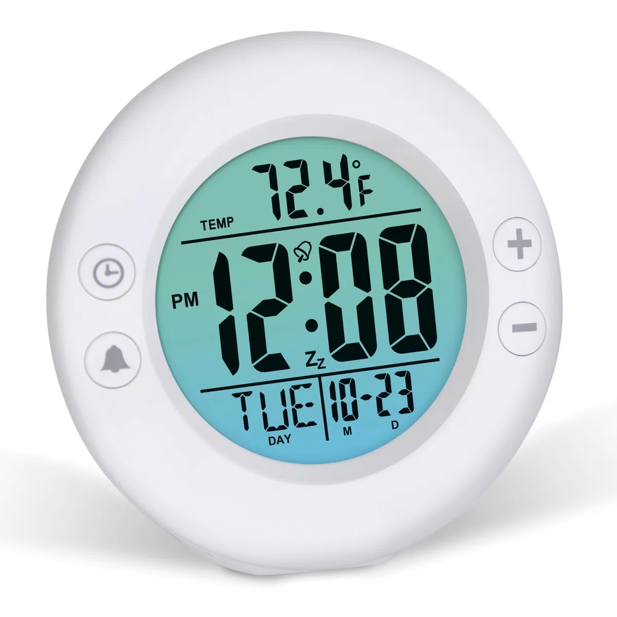 Westclox Reloj despertador blanco