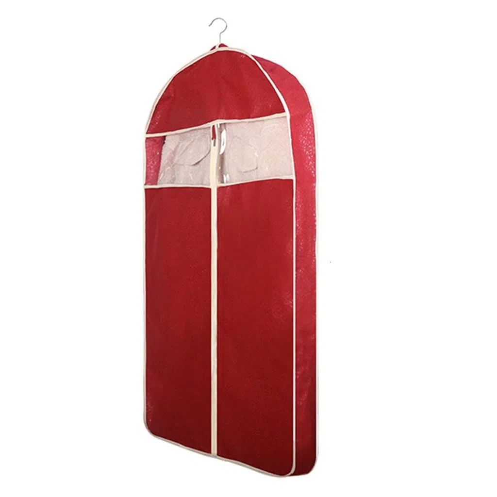 Funda Antipolvo 3D para Chaquetas largas: solución de Almacenamiento Ideal para Abrigos y Ropa (C, 108 x 60 cm) (A, 128 x 60 cm)