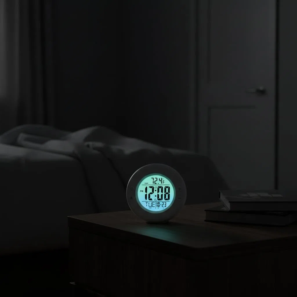 Westclox Reloj despertador blanco