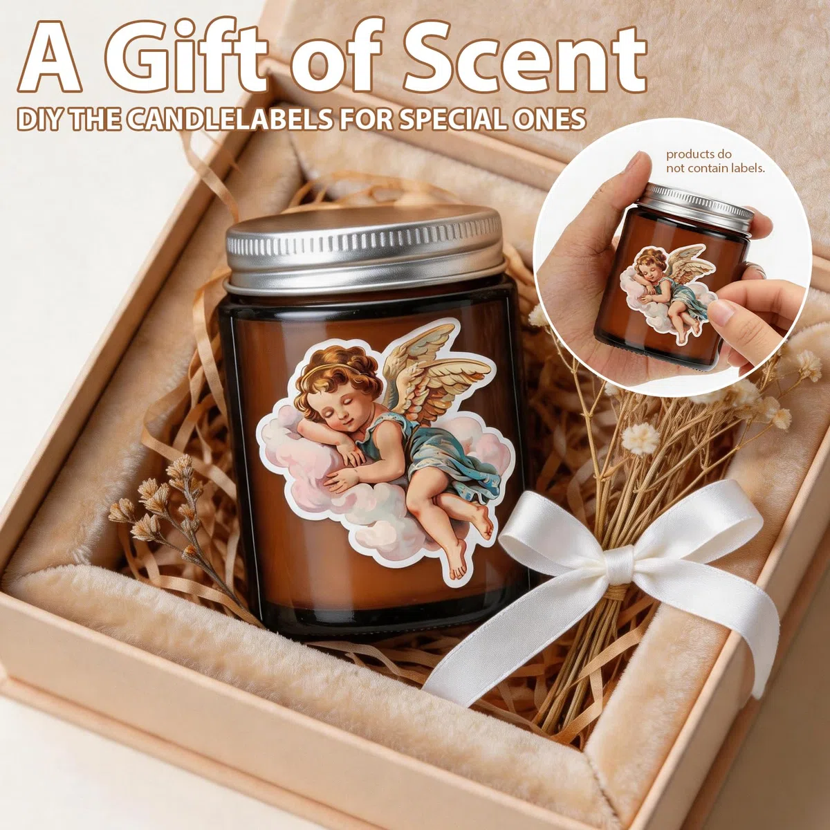 Juego de 24 velas de soja perfumadas a granel de 6 onzas, velas de tarro de aromaterapia de caoba y madera de teca, velas relajantes de larga duración, ideales para decoración del hogar y