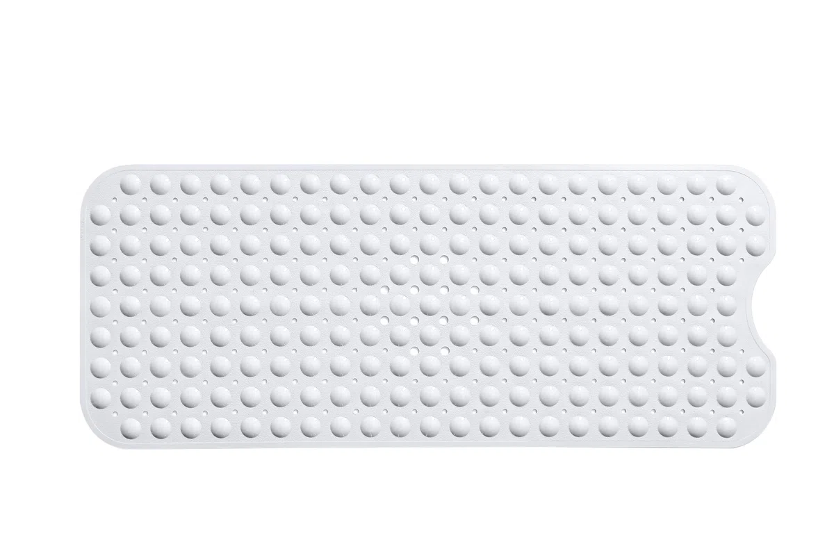 Alfombrilla Antideslizante para baño bañera Extra largas, antimicrobios – Vinilo